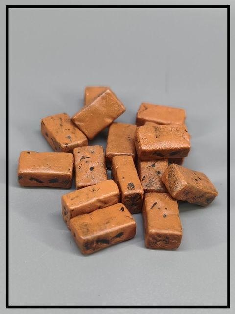 Глина, ресурсы для настольных игр, 15 шт.