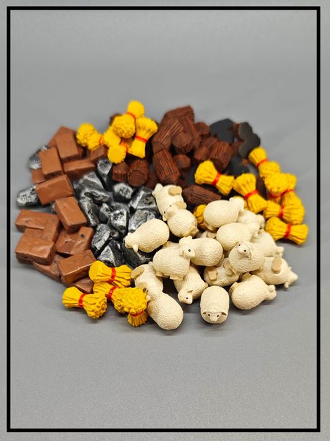 Ресурсы для «Колонизаторы» (Catan)